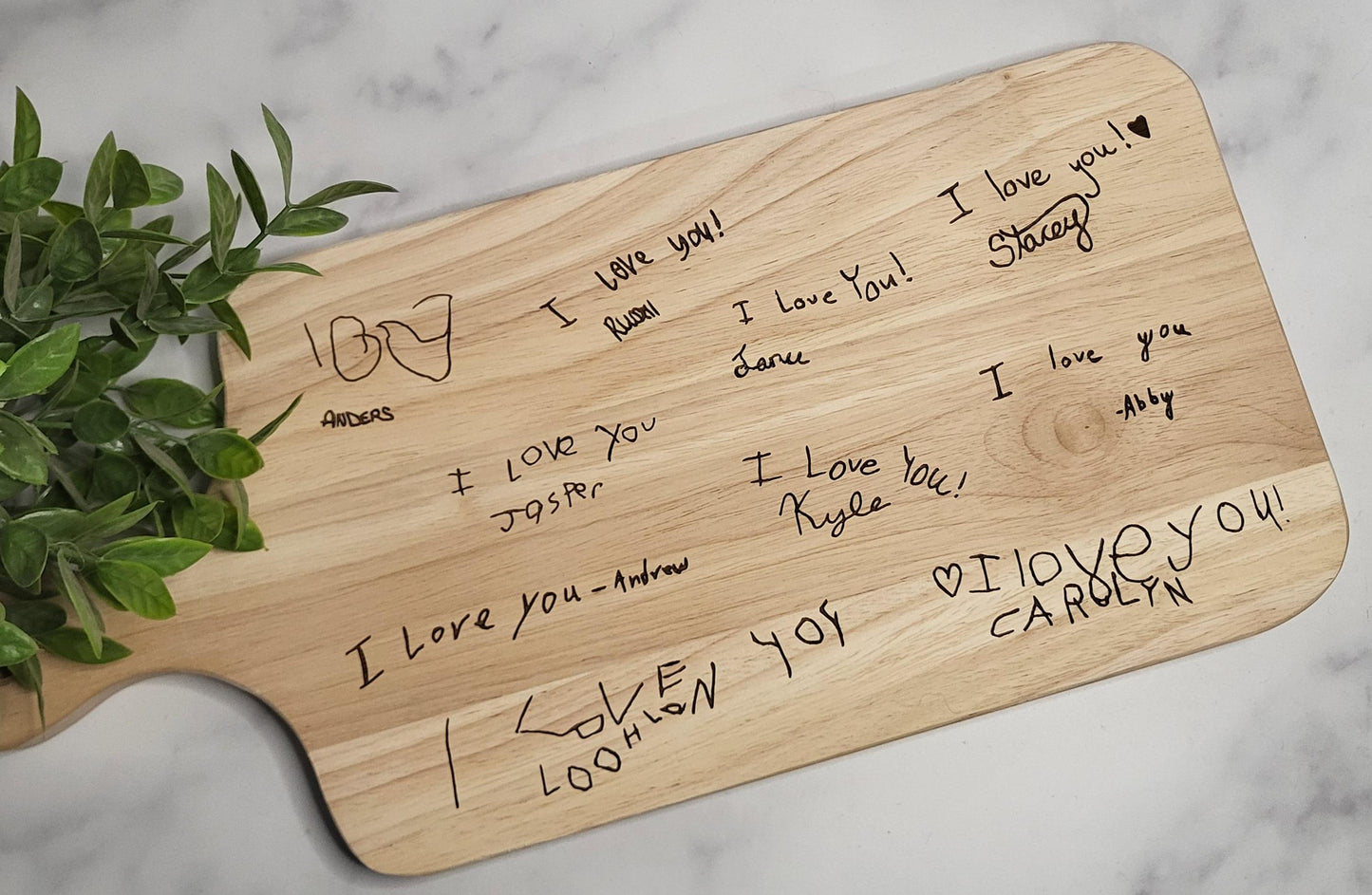 Custom Engraved Charcuterie Board