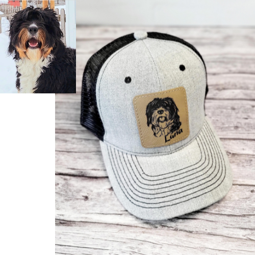 Custom Pet Portrait Hat